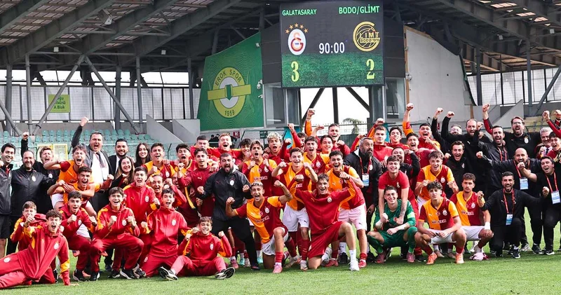 Galatasaray Bodo yu 3 2 yendi: U 19 dan ilk galibiyet