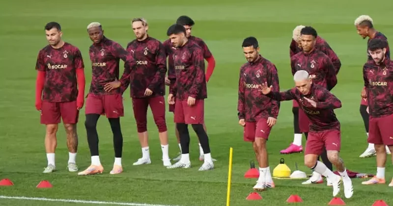 Galatasaray da sakatlık endişesi: Son antrenmanı tamamlayamadı