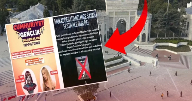 İBB nin 29 Ekim etkinliğine tehlikeli tahrik! Sözcü Gazetesi