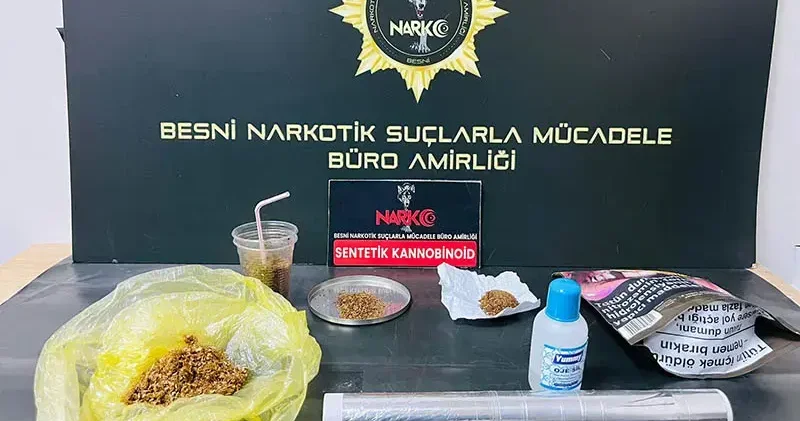 Adıyaman da uyuşturucuya 3 tutuklama
