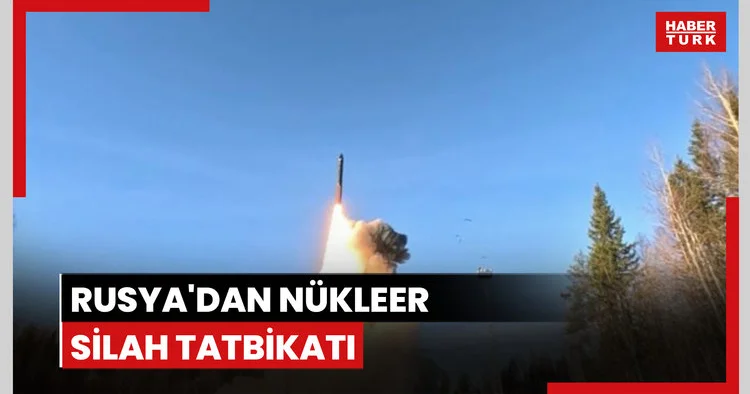 Rusya dan nükleer silah tatbikatı