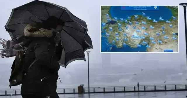 Meteoroloji Genel Müdürlüğü nden ülke geneline uyarı: Şiddetli yağışlar görülebilir Gündem Haberleri