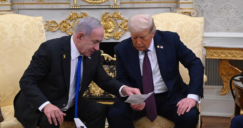 İsrail bunu konuşuyor: Trump, Netanyahu ya bebek bakıcısı gönderdi