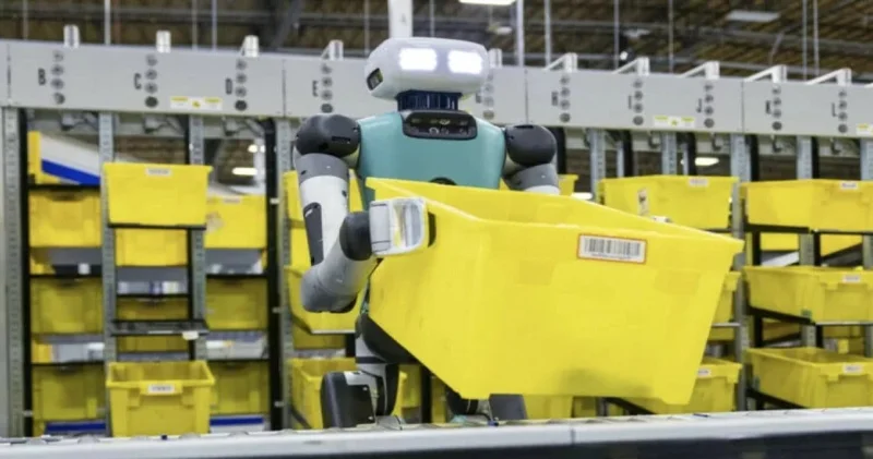 Amazon da 600.000 yeni işçi yerine robotlar işe başlıyor
