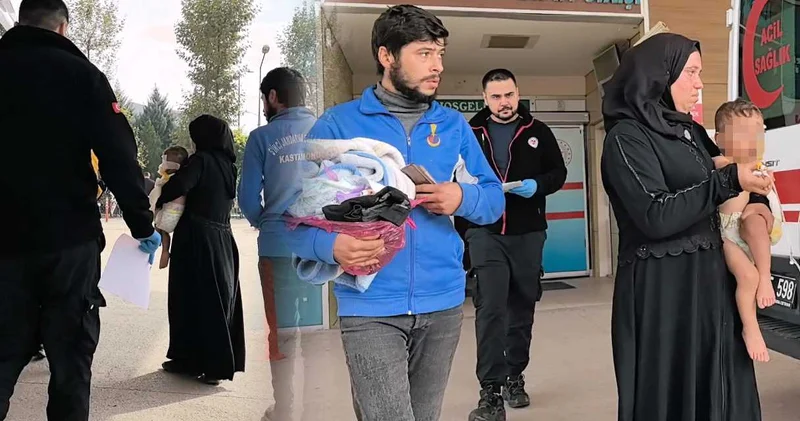 Bursa’da dehşet! Bebek bahçedeki ateşin üstüne düştü