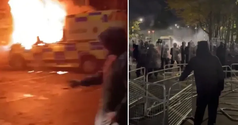 Dublin de Göçmen Karşıtı Protesto: Şiddet ve Gözaltılar