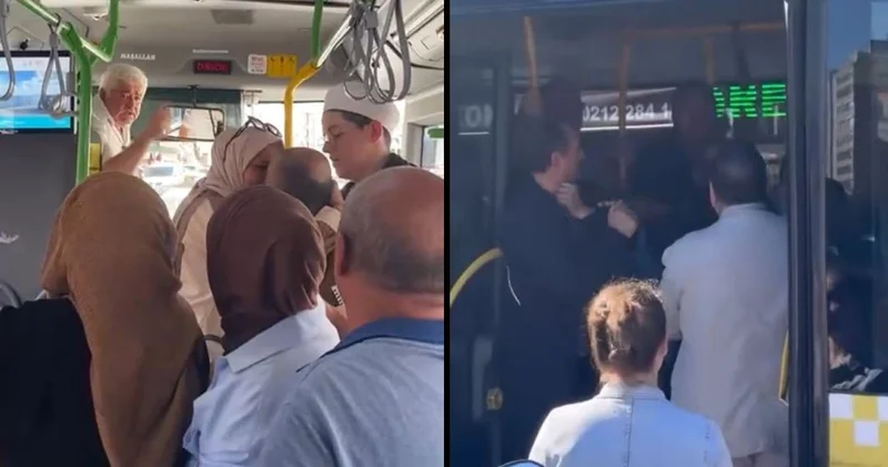 İstanbul da kavga için bahane çok: Biri kart basmadı, diğeri ayağa bastı