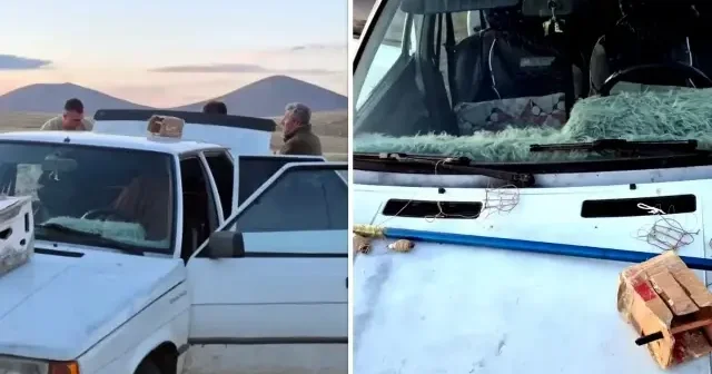 Kars ta kızıl şahin avlayan 2 kişiye 661 bin 682 lira ceza kesildi Kars Haberleri