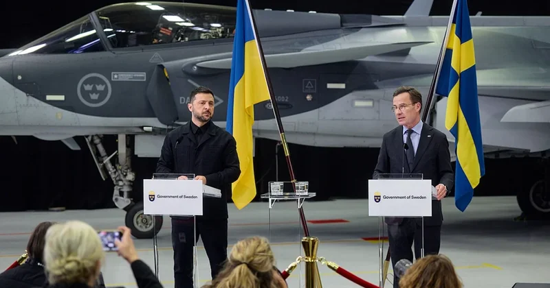 Anlaşma tamamlandı: Ukrayna, Gripen savaş uçağı alacak Sözcü Gazetesi
