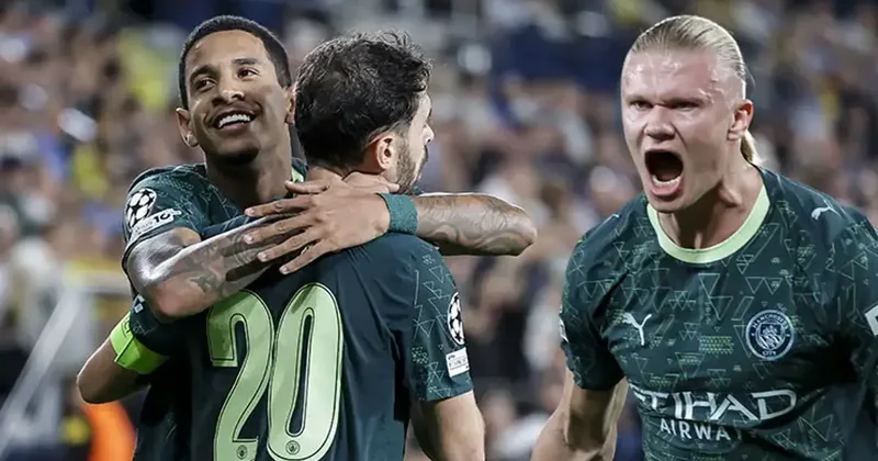 Erling Haaland yine attı! Manchester City deplasmanda kazandı Villareal Manchester City maç sonucu: 0 2 Fanatik Gazetesi Şampiyonlar Ligi Haberleri Spor