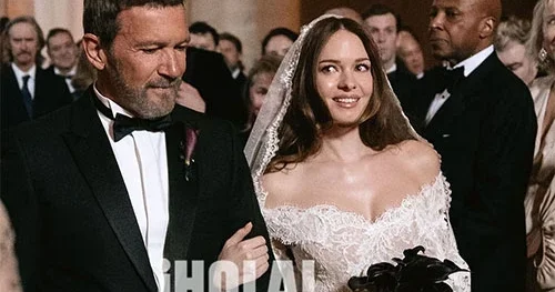 Ünlü oyuncu kızını çocukluk aşkıyla evlendirdi: Gelin gülümsedi, babası gözyaşı döktü