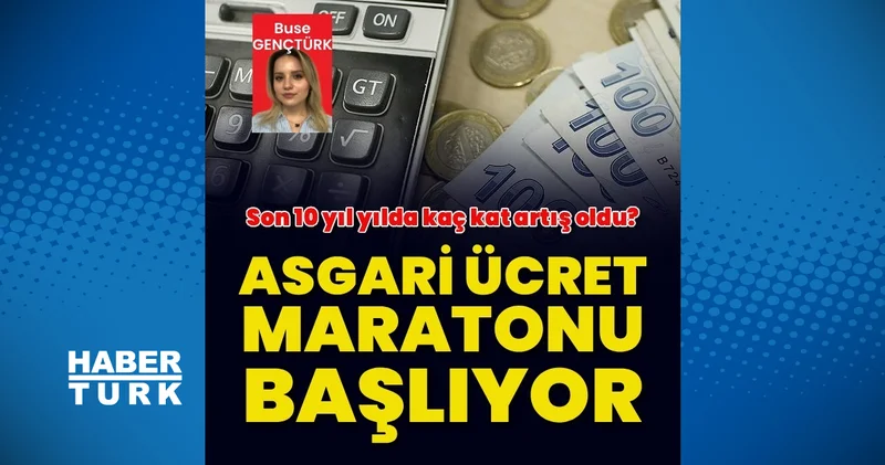 Asgari ücret maratonu aralıkta başlıyor: Son 10 yıl yılda kaç kat artış oldu? Sosyal Güvenlik Haberleri