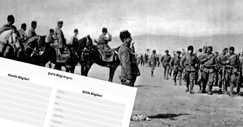 Dedem nerede şehit oldu? : İşte MSB şehit bilgi kapısı sorgulama ekranı!