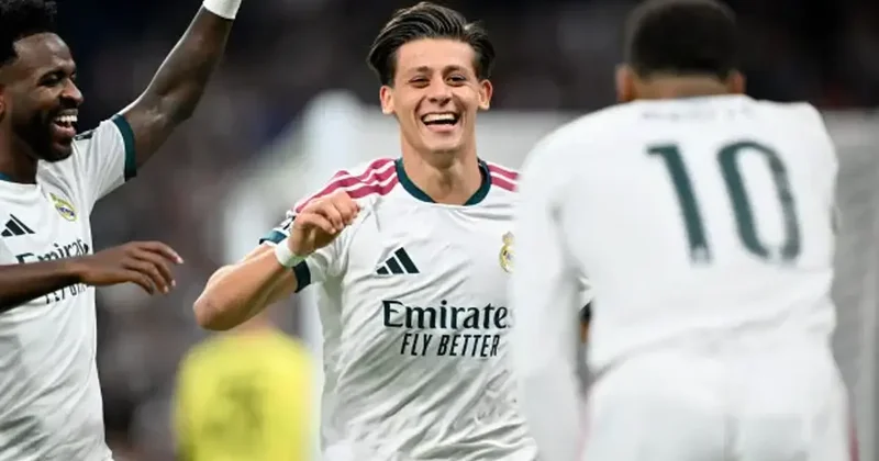 Devler Ligi de Arda Güler fırtınası! Arda attı, Real Madrid farka gitti