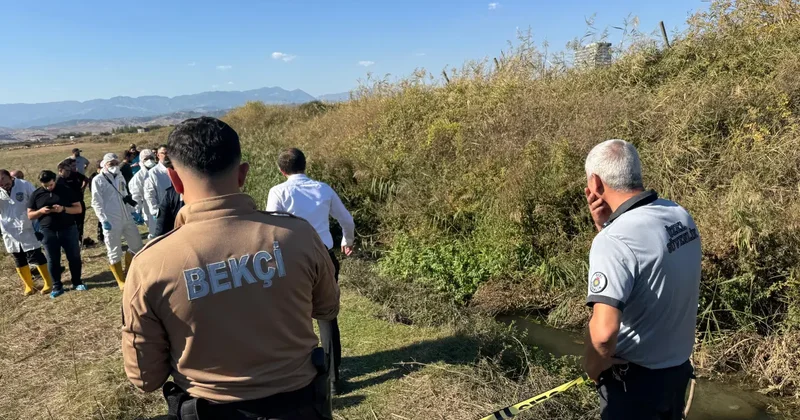 Kahramanmaraş ta sulama kanalında erkek cesedi bulundu