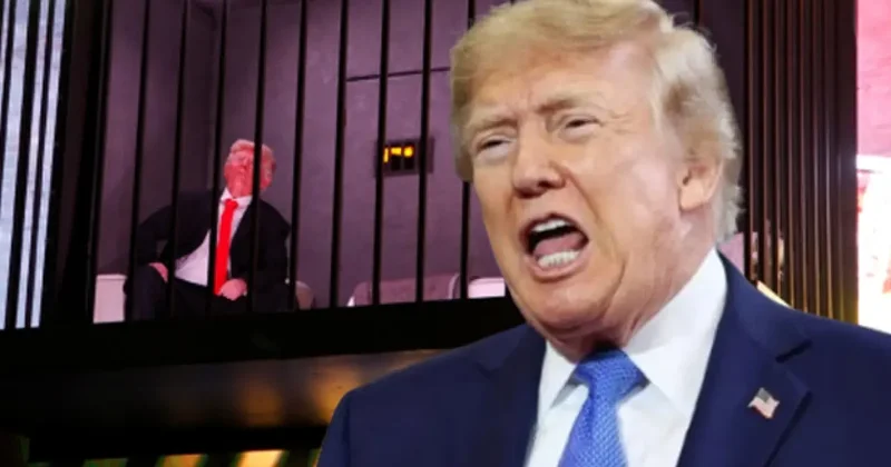 İran da Trump hapse atıldı