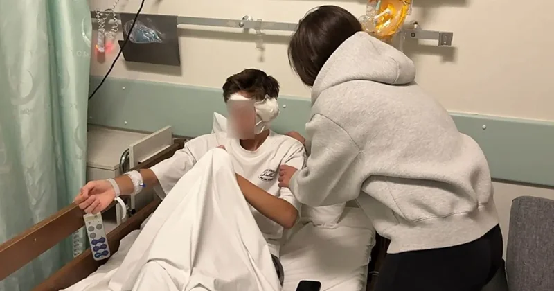 Piercing yüzünden hastanelik oldu