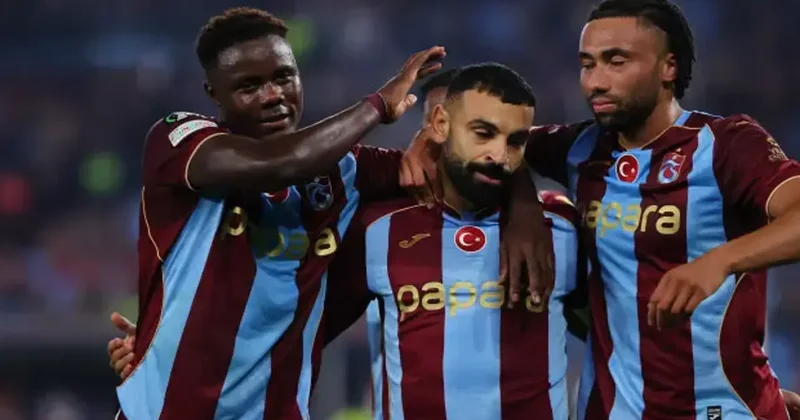 Salah yine imzasını attı! Trabzonspor dan Avrupa da güç gösterisi