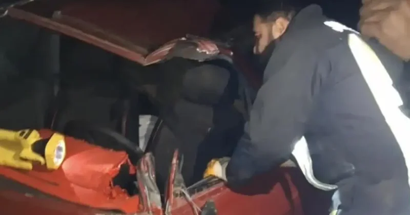 Siverek’te otomobil şarampole devrildi: 1 ölü