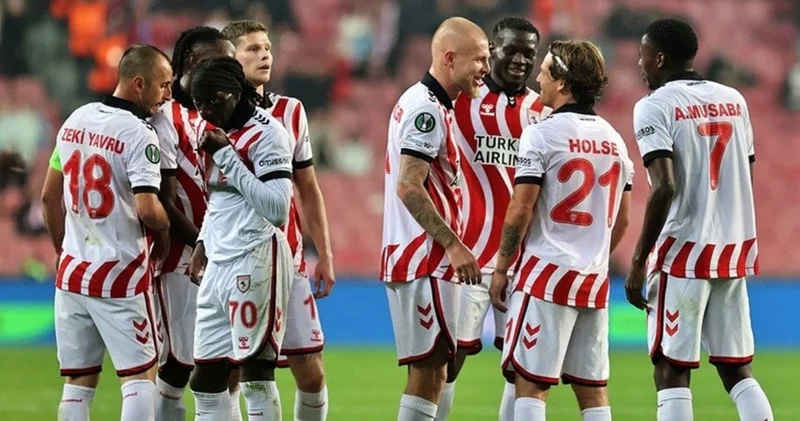 Samsunspor da Beşiktaş maçında 5 eksik