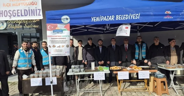 Bilecik te Gazze yararına hayır çarşısı düzenlendi Bilecik Haberleri