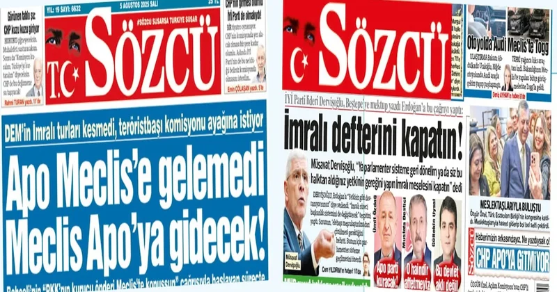 SÖZCÜ ne dediyse o! Sözcü Gazetesi