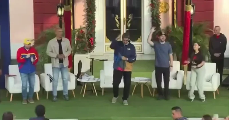 Ülkesi kuşatma altında olan Maduro, bastırdığı halkının karşısında dans etti Sözcü Gazetesi