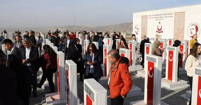 Şehit öğretmenler anısına hatıra ormanına fidanlar dikildi!