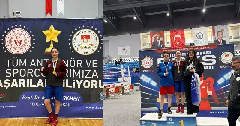 Mardinli Boksör Sezen Sude, Türkiye şampiyonu oldu