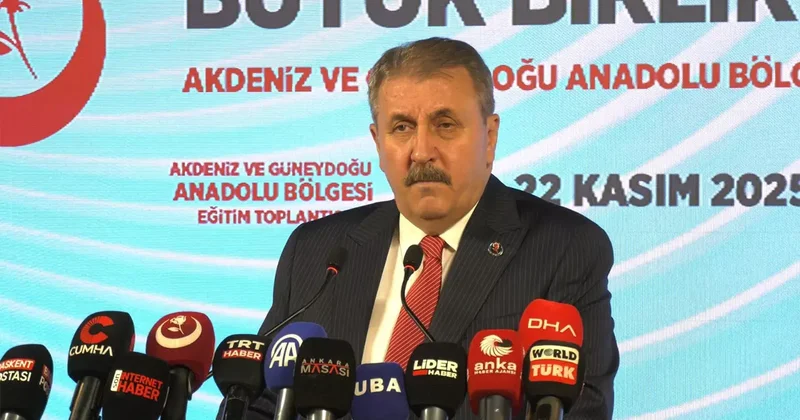 BBP lideri Destici: Terör örgütünün muhatap alınmasını doğru bulmuyoruz