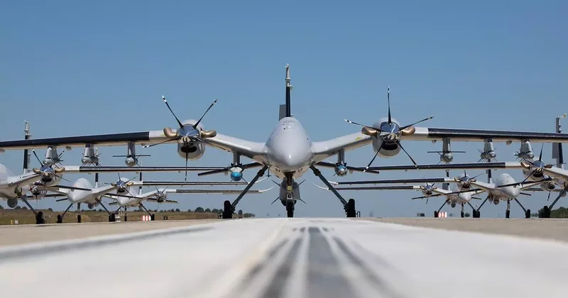 Türk SİHA ları bir kıtayı kuşattı!