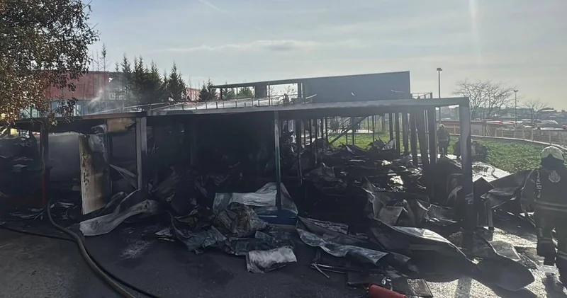 Yıldız Teknik Üniversitesi nde yangın!