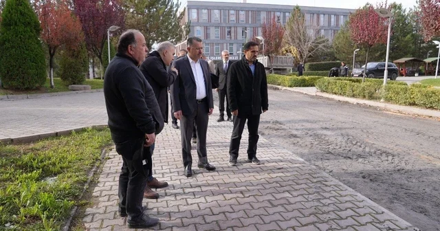 Rektör Kırışık, kampüs ve öğrenci ihtiyaçlarını yerinde gözlemledi Karabük Haberleri