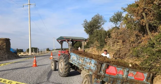 Dedesinin sürdüğü traktörden düşüp, tekerin altında kalan çocuk, hayatını kaybetti Aydın Haberleri
