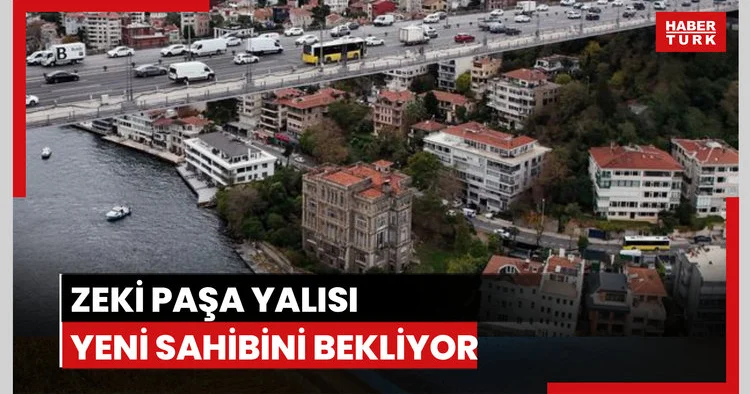 Zeki Paşa Yalısı yeni sahibini bekliyor