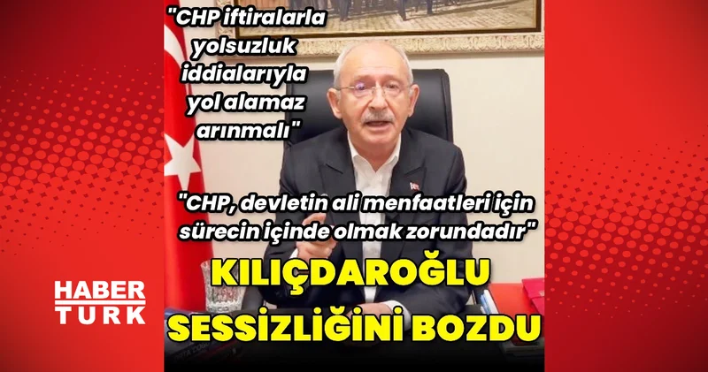 Kılıçdaroğlu: CHP arınmalı ve sürecin içinde olmalı