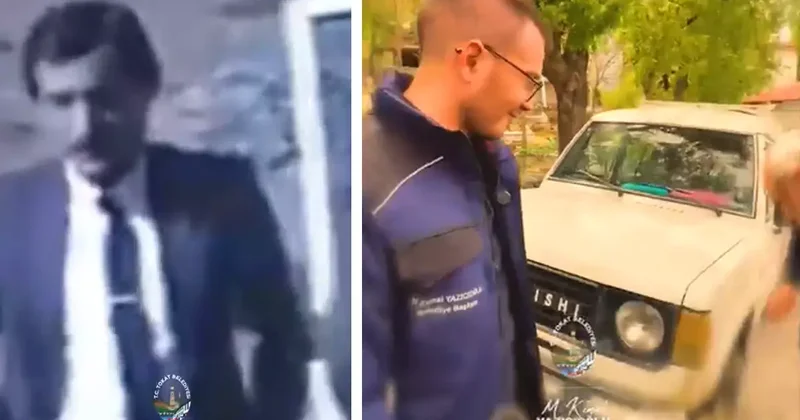 Recep Yazıcıoğlu nun makam aracını oğul Yazıcıoğlu yıllar sonra bulup satın aldı