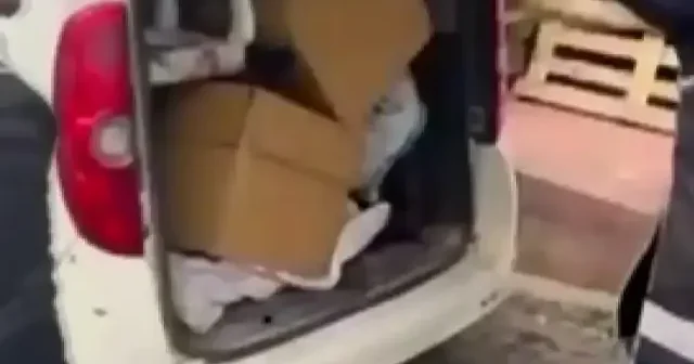 Bilecik te 30 bin adet dolu makaron ele geçildi VİDEO İZLE