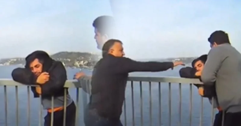 Boğaz Köprüsü nde intihar etmek isteyen kişi vatandaşın refleksi ile kurtuldu Sözcü Gazetesi