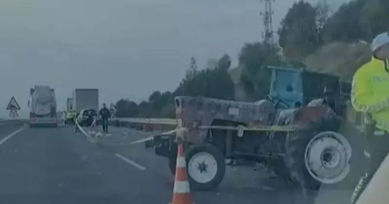 Manisa da zincirleme kaza: 1 ölü, 2 si ağır 8 yaralı