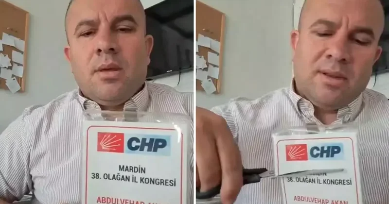 Kürt halkını sevmeyen bizi de sevmesin diyerek CHP den istifa etti