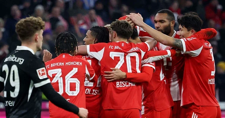 Bayern Münih, 2 0 geriye düştüğü maçta farka gitti!