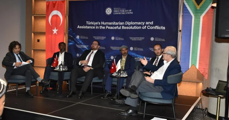 İletişim Başkanlığı ndan Türkiye nin Çatışmaların Barışçıl Çözümünde Yürüttüğü İnsani Diplomasi ve Yardımları paneli