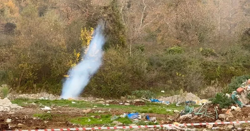 Zonguldak ta boru hattında patlama! Ekipler sevk edildi