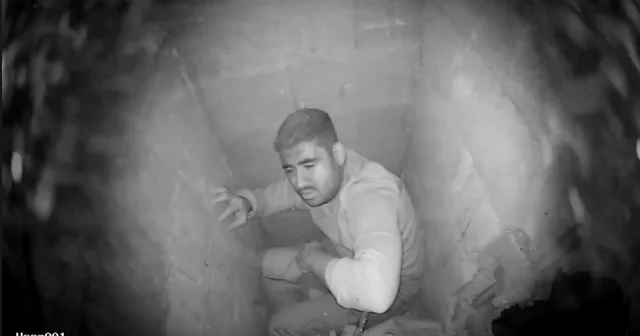 Kablo çekerken düştüğü havalandırma boşluğundan, duvar kırılarak kurtarıldı Mersin Haberleri