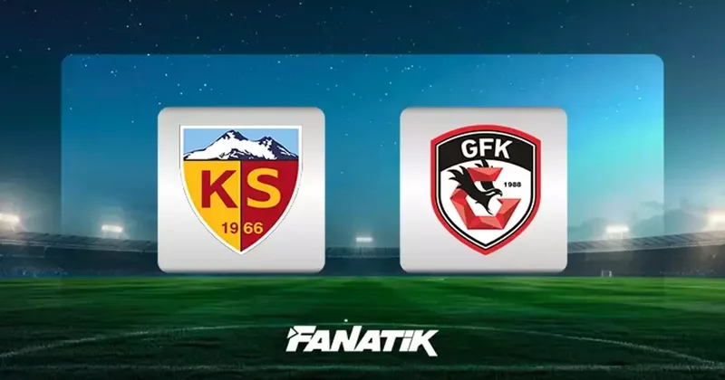 Kayserispor Gaziantep FK maçı ne zaman, saat kaçta, hangi kanalda canlı yayınlanacak? (Süper Lig) Fanatik Gazetesi Futbol Haberleri Spor