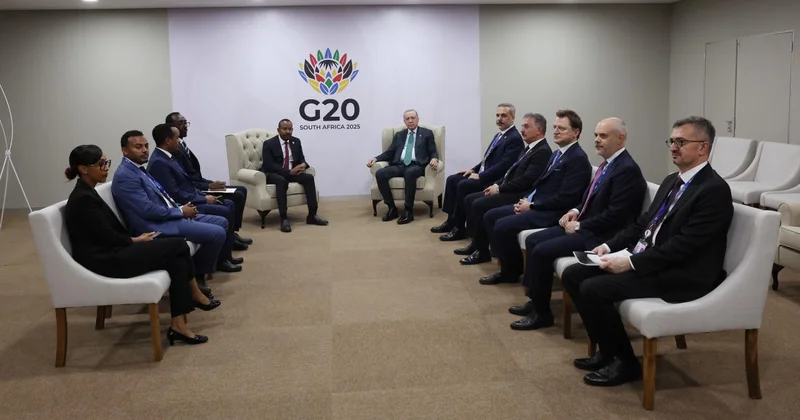 Cumhurbaşkanı Erdoğan dan G20 de yoğun diplomasi trafiği