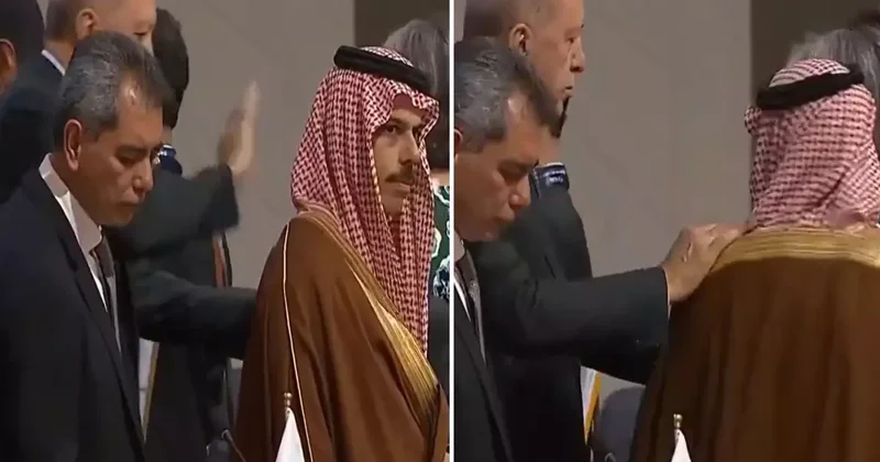 Cumhurbaşkanı Erdoğan, Suudi Arabistan Dışişleri Bakanı El Suud ile sohbet etti