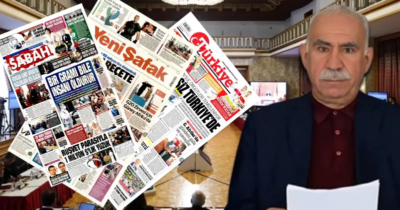 İktidar medyası Öcalan ziyaretini manşetlere taşımadı! Kutucuk ile yetindiler