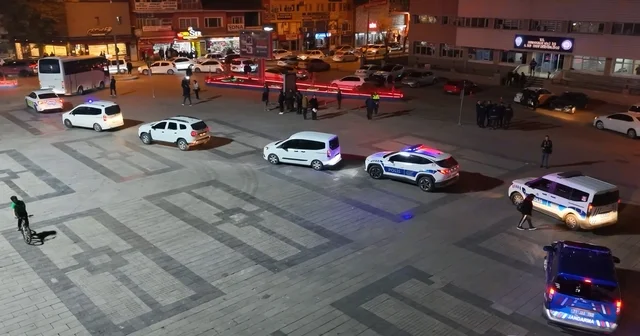 Kırıkkale de polis ve jandarmadan Huzur 71 uygulaması Kırıkkale Haberleri